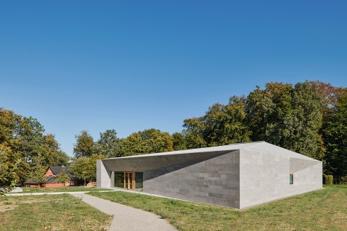 Wo heute der Museumsneubau steht, postierte einst der Maler Böckstiegel seine Staffelei, mit Blick auf den elterlichen Katen.<br />