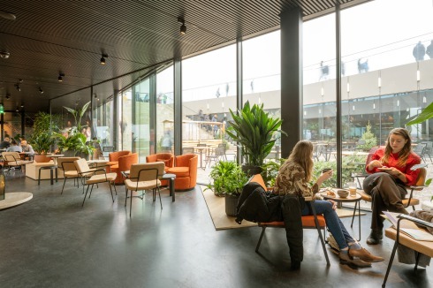 Gastronomie an der Dachterrasse<br />