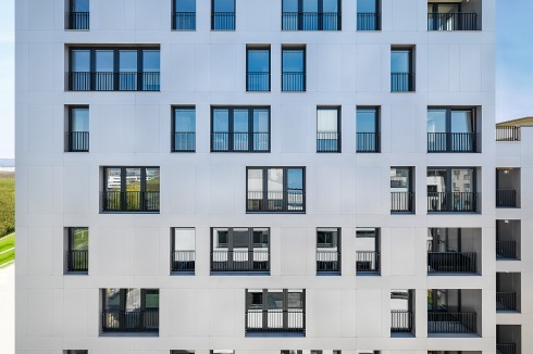 Das Haus ist von den Architekten Kaden + Lager so konzipiert worden, dass es sich beim Rückbau wieder vollständig sortenrein zerlegen ließe.<br />