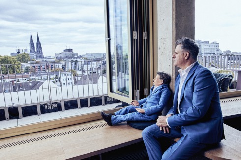 Warten auf dem Sonnendeck. Christian Heuchel, O&amp;O Baukunst, Köln<br />