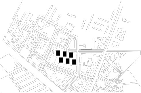 Hier stoßen die dichte Stadt des 19. und der Siedlungsbau des 20. Jahrhunderts aneinander.<br />