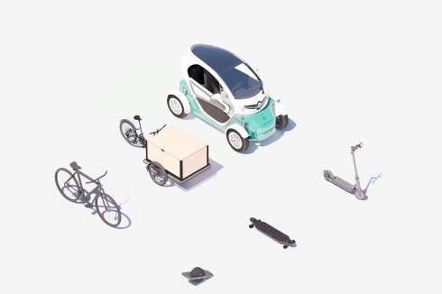 Beispiele für Verkehrsmittel der Mikromobilität<br />