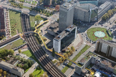 Luchtsingel, Rotterdam, 2011–2014<br />