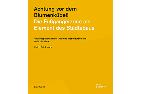 <strong><a href="https://www.bauwelt.de/rubriken/buecher/Achtung-vor-dem-Blumenkuebel-Die-Fussgaengerzone-als-Element-des-Staedtebaus-3512803.html" target="_blank" >Achtung vor dem Blumenkübel! Die Fußgängerzone als Element des Städtebaus</a></strong> von Ulrich Brinkmann ist bei DOM Publishers (Berlin 2020) erschienen.<br />