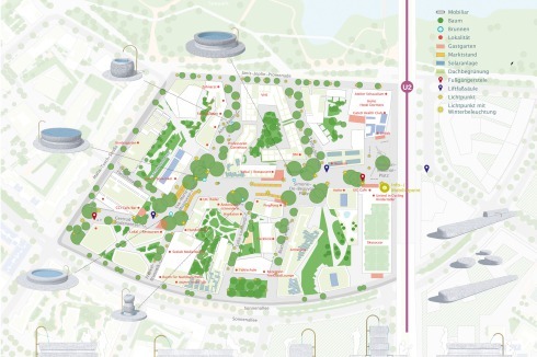 Erdgeschossnutzungen im Seeparkquartier (Stand September 2020).<br />