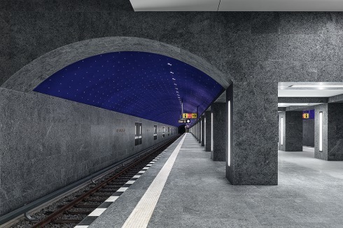 So heißen jene Wandflächen, die beide Gleise am Anfang und am Ende des Bahnhofs mit dem Steig brillenförmig verbinden.<br />