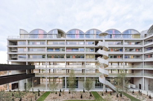 Die Architekten gewannen mit einer Stapelung.<br />