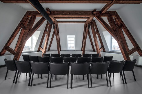 Der als Konferenzraum dienende Kuppelsaal.<br />