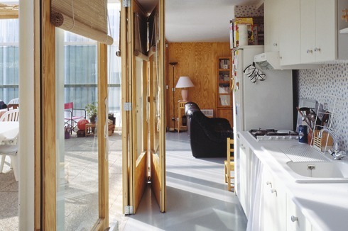 ... verdoppelt das Volumen des „eigentlichen“ Hauses.<br />