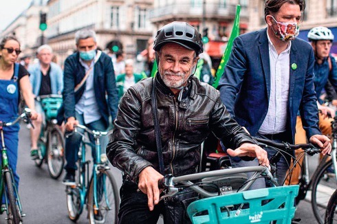 ... und der Mobilitätsforscher Carlos Moreno.<br />