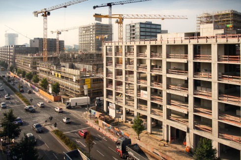 ... und entlang der Heidestraße in Richtung Süden.<br />