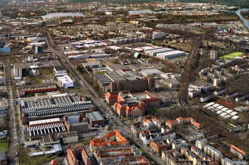 Das Gebiet mit Blick nach Westen, 2020.<br />