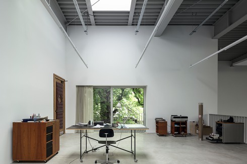 Die Tür zu den Büros – Spolie einer Ausstellung<br />