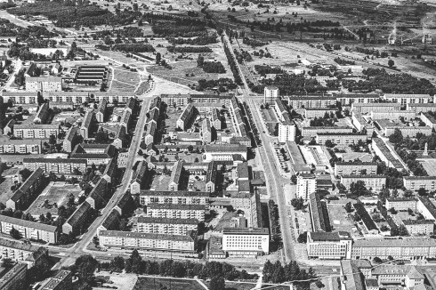 ... und Eisenhüttenstadt, circa 1979.<br />