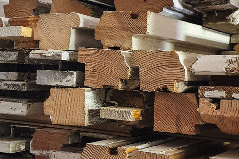 Die hochentwickelten Holzbautechniken gerieten während der sowjetischen Besatzung ...<br />