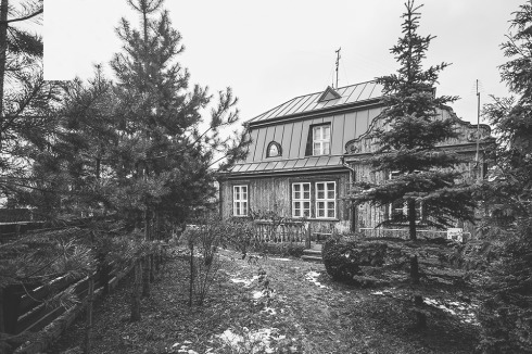 Jonas Andriūnas entwarf 1925 die hölzerne Villa für Antanas Jokimas.<br />
