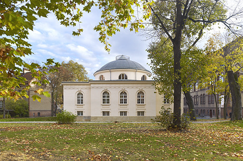 Nordansicht Tieranatomisches Theater.<br />
