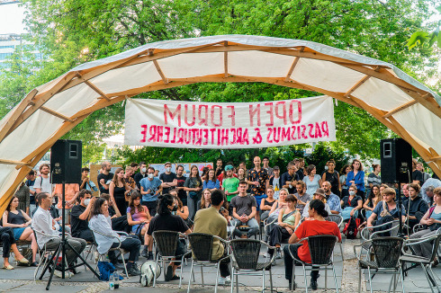 <strong>ifa_diaspora</strong> ist eine studentische Initiative und offene Diskussionsplattform von Architektinnen, Planern und Stadtforscherinnen am Institut für Architektur (IfA) der TU Berlin<br />