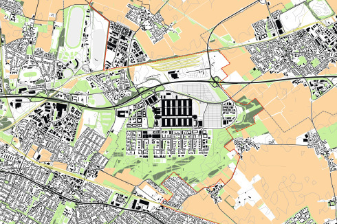 Die Messestadt Riem (Planmitte)<br />