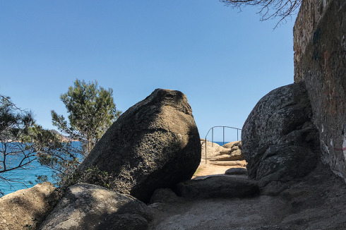 ... der vom Strand in Castell bis ins Stadtzentrum von Palamós führt.<br />