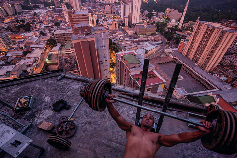 Torre David, Caracas, Venezuela, 2011.<br />