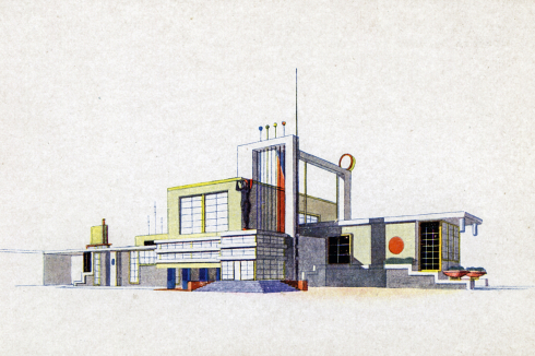 Jiří Kroha, Nordböhmische Ausstellungshalle, ca. 1928, Arkudes Foundation<br />