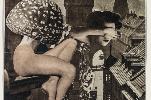 Karel Teige, Collage No. 142, 1940, Museum der tschechischen Literatur, Prag.<br />