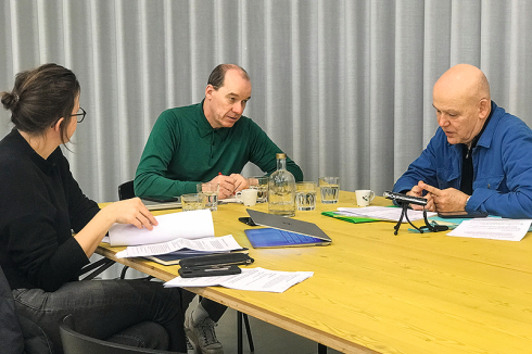 Kirsten Klingbeil, Kristiaan Borret und Kaye Geipel<br />