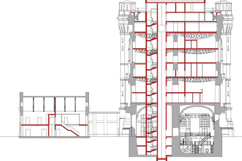 Riemann Architekten schlagen vor, das historische Dach zurückzubauen.<br />