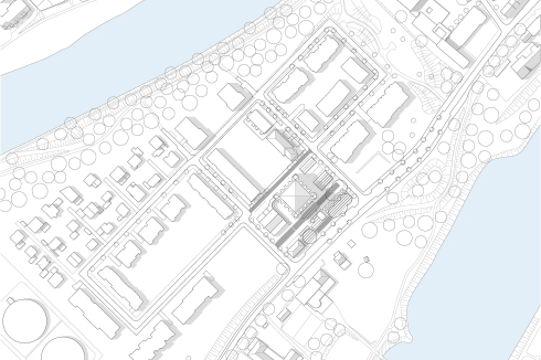 Der älteste Wasserturm Bremens liegt auf dem Stadtwerder, einer Halbinsel in der Weser.<br />