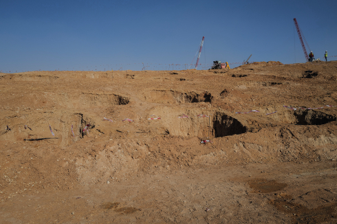 King Salman Park in February 2024: The soil will be replaced to a depth of 2.5 meters...<br />