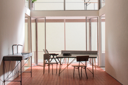 Für den offenen Wettbewerb „San Riemo“ erstellten Multerer Architekten eine<span class="OffWhite"> </span>Modell-Fotografie des Innenraums.<br />