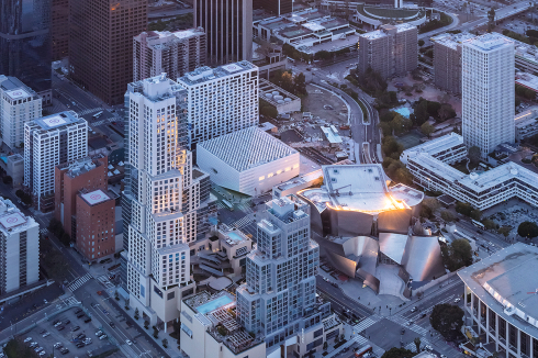 Bunker Hill im Norden von Downtown L.A. war einst ein städtisches Wohnquartier. Heute reihen sich entlang der Grand Avenue gleich mehrere kulturelle Anziehungspunkte der Metropole – und es kommen weitere hinzu.<br />