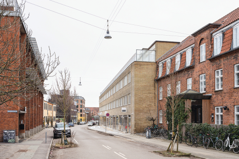 Viele der alten Industriegebäude im Viertel Nordvest in Kopenhagen wurden seit den 1960er Jahren renoviert und für Wohnzwecke umgenutzt.<br />