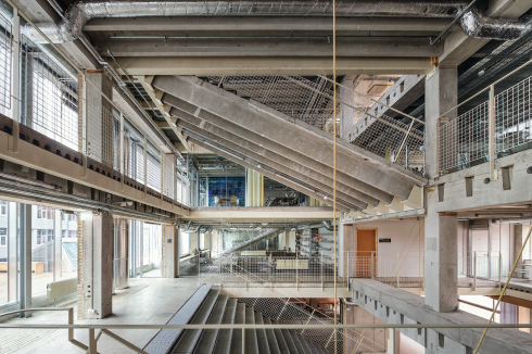 Für die technischen Installationen wurde der Bau um 1,5 Meter erweitert.<br />