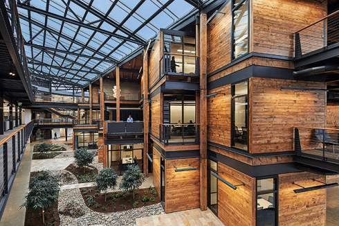 Unten: Federal Center South Building, ZGF Architects, Seattle, Washington, 2012<br />