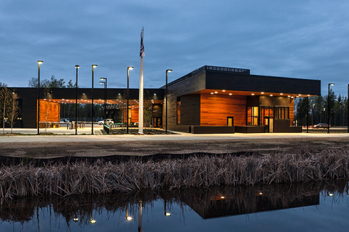 Links: US Land Port of Entry, Snow Kreilich Architects, Warroad, Minnesota, 2010<span class="OffWhite"><br /></span><br />