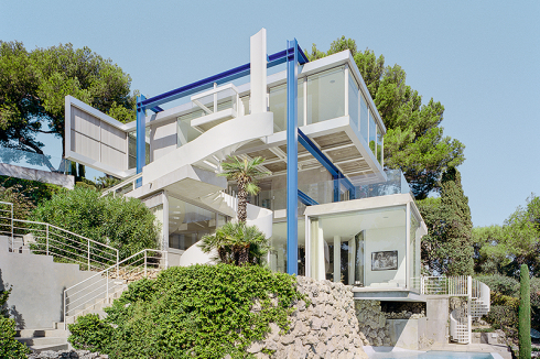Villa André-Bloc (1961) in Antibes.<br />