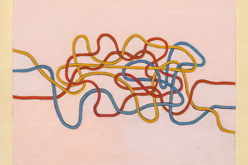 Anni Albers, Knot, 1947, Gouache auf Papier<br />