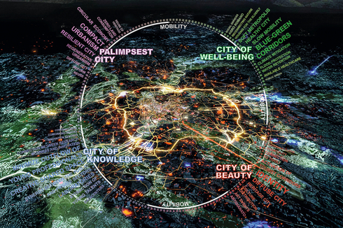 Eine opulente Neuordnung von Infrastruktur, Landschaft und Bestand in der 24-Stunden-Stadt