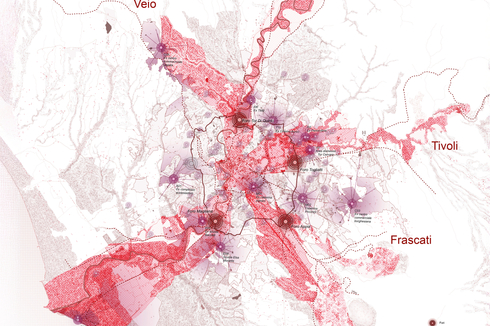 „Roma Continua“ lenkt den Tourismus um: Innovationszentren werden über direkte Bahnverbindungen mit bislang weniger bekannten Orten wie Ostia, Frascati, Tivoli und Veio verbunden.