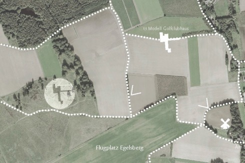 ... wird das Modell rund 300m nach Osten, auf die zweite Kuppe des Krefelder Egelsberges verschoben.<br />