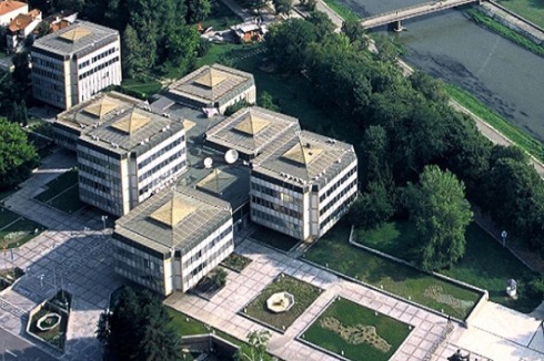 Ein weiteres Projekt im Rahmen von "Skopje 2014": Das Parlamentsgebäude soll eine neue Fassade bekommen.<br />