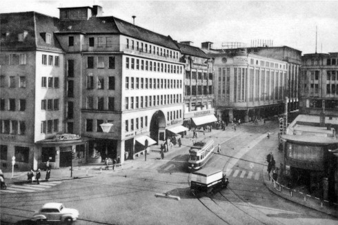 um 1957: Dortmund, Hansastraße<br />