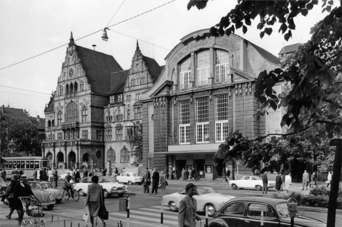 1962: Bielefeld, Schillerplatz/Niederwall<br /><br />Bielefeld, Schillerplatz/Niederwall<br /><br />