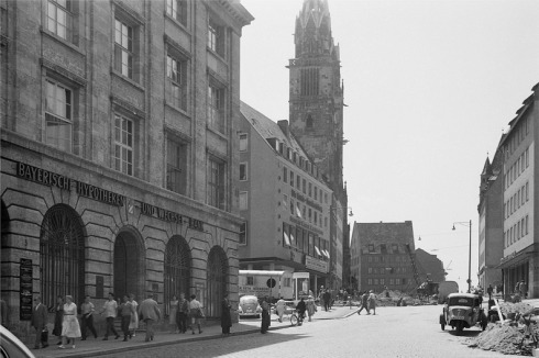 1951: Nürnberg, Königstraße<br />