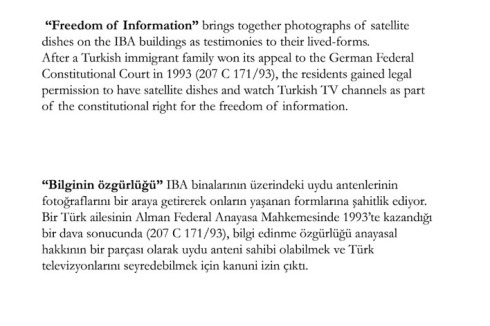 ... und den Spuren, die türkische Einwandererfamilien an den IBA-Bauten hinterlassen haben.<br />