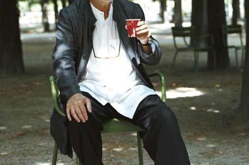 Peter Zumthor bei einem Besuch in Paris<br />