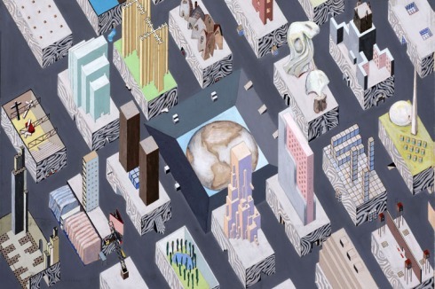 OMA (Zoe Zenghelis): "The City of the Captive Globe" von 1976<br />