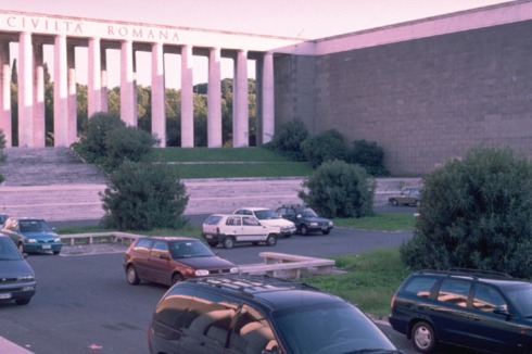Museo della Civiltà Romana (1942-55), E.U.R. in Rom von Pietro Aschieri<br />